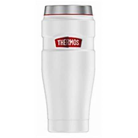 Thermos 16 oz Leak Proof Travel Tumbler, White TH571863 | Zoro